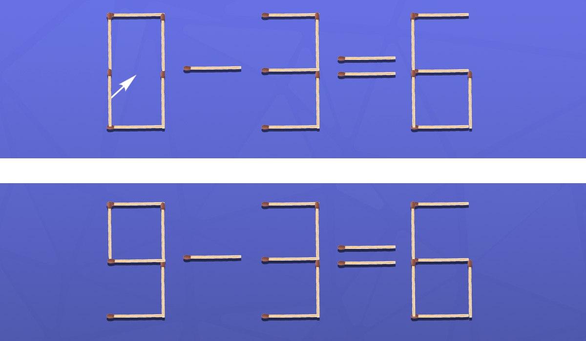 Len génius by dokázal vyriešiť hlavolam so zápalkami za 9 sekúnd.