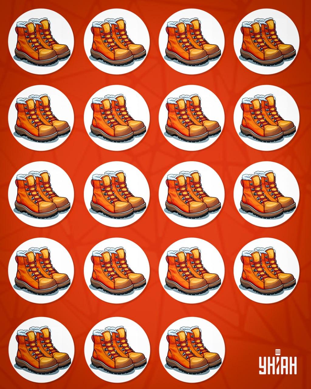 Vypátranie podivného páru topánok trvá menej ako 10 sekúnd / koláž Moje Nájdite cudzí pár topánok za menej ako 10 sekúnd / koláž Moje