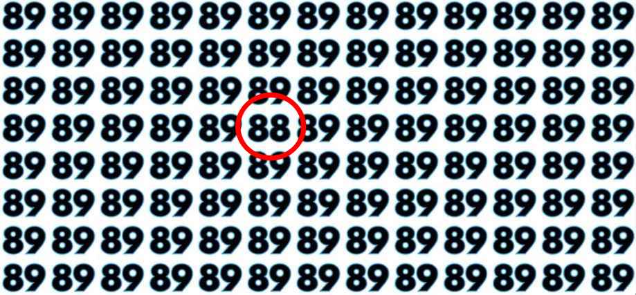 Bláznivá optická ilúzia: len génius dokáže nájsť číslo navyše za 5 sekúnd Bláznivý optický klam: len génius dokáže nájsť ďalšie číslo za 5 sekúnd
