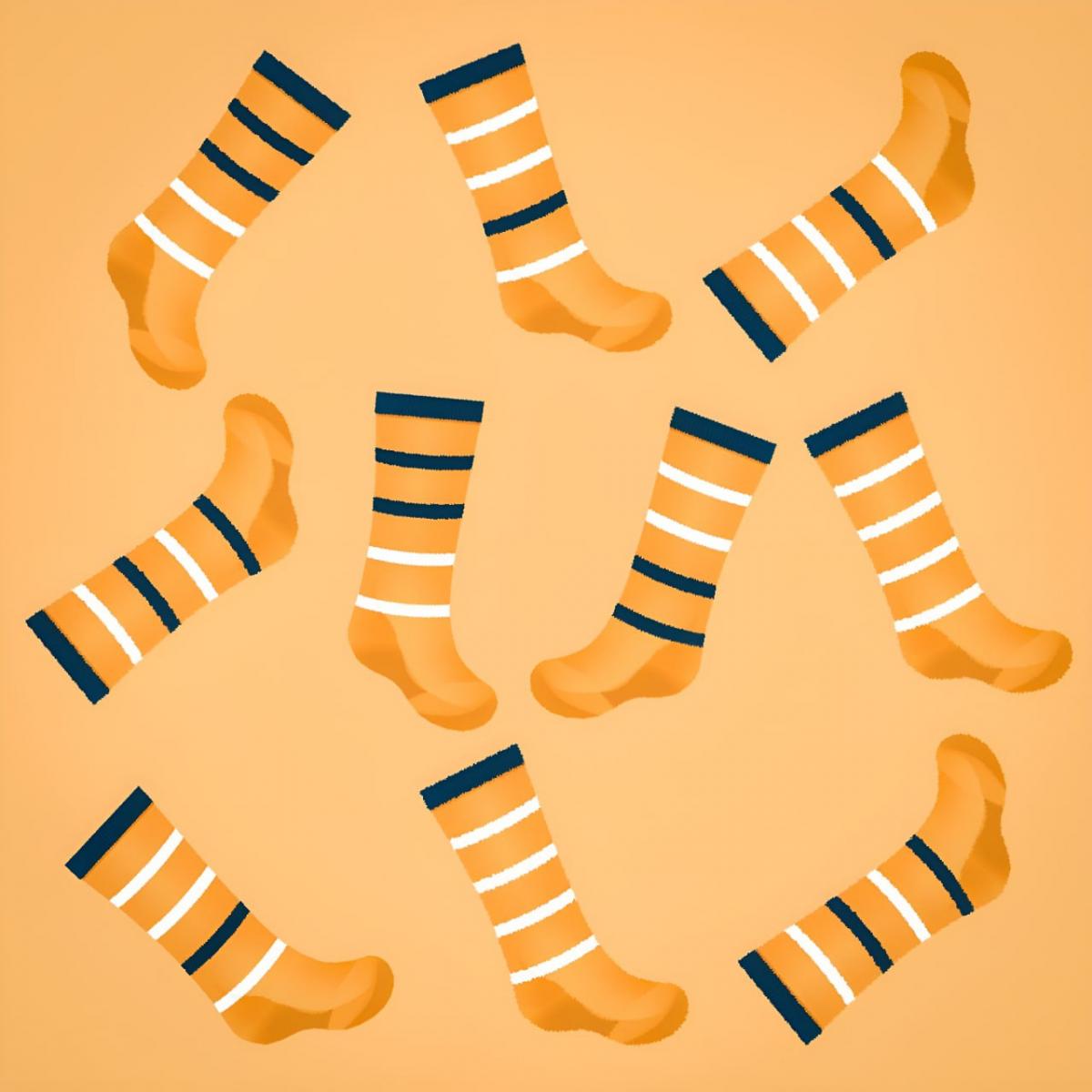 Veľmi rýchlo nájsť skrytú ponožku / koláž Moje Veľmi rýchlo nájdite skrytú ponožku / koláž Moje