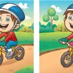 IQ test: musíte nájsť 4 rozdiely na obrázku chlapca na