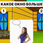 Ktoré okno je väčšie: musíte mať vysoké IQ, aby ste