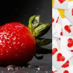 Nájdite jahodu medzi stovkami srdiečok za 9 sekúnd: nie je