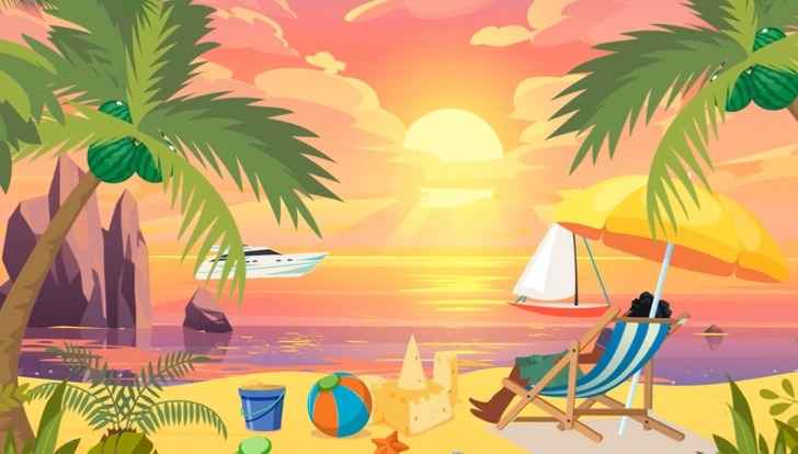 Hlavná hádanka - pláž