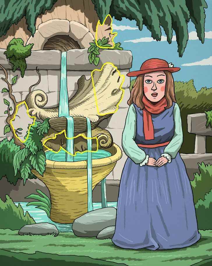 Úloha pre ľudí s extrémnym zrakom: nájdite 4 tváre na obrázku Úloha pre ľudí s extrémne ťažkým zrakom: Nájdite na obrázku 4 tváre