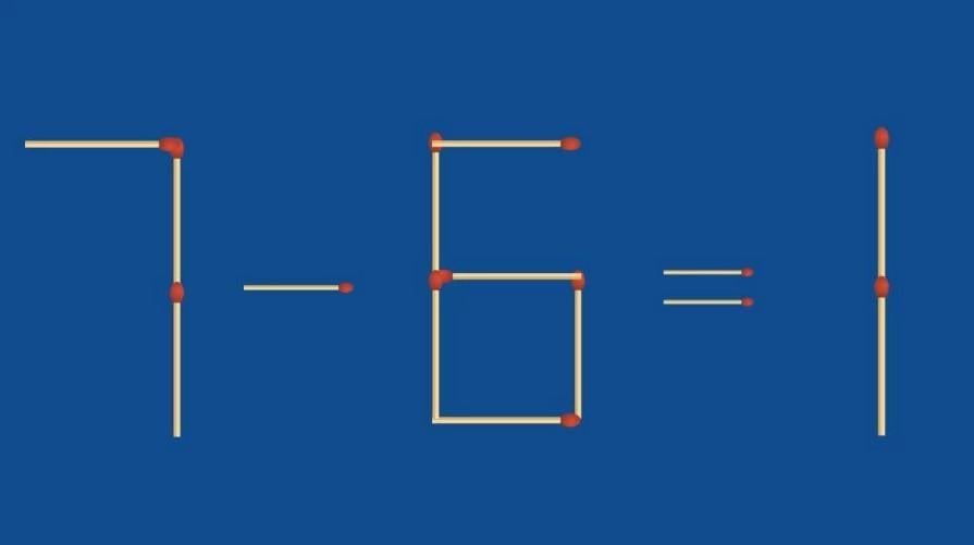 Ak odstránite dve zápalky - rovnica sa stane správnou / foto: fresherslive