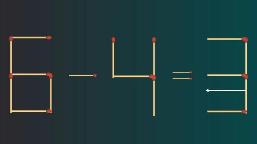 Na vyriešenie hádanky stačí presunúť jednu zápalku / foto Fresherslive Na vyriešenie hádanky stačí presunúť len jednu zápalku / foto: Fresherslive