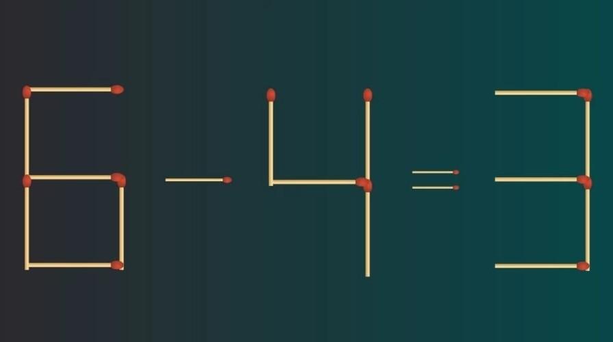 Vyriešte tento hlavolam zo zápaliek / foto: Fresherslive Vyriešte tento hlavolam so zápalkami / foto: Fresherslive